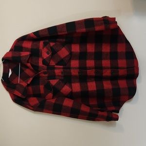 Terra & Sky flannel overshirt